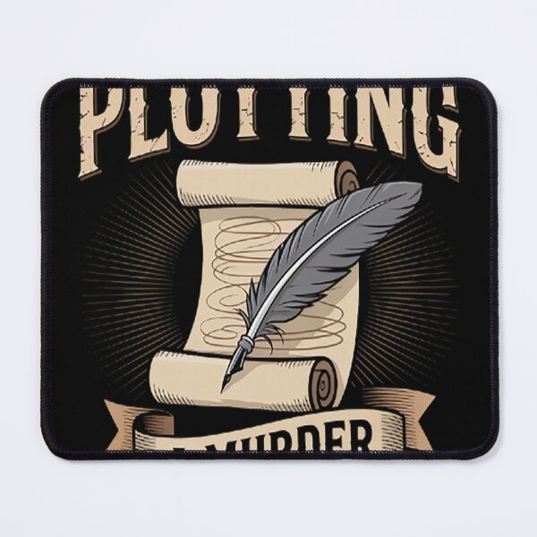 Item preview, Quirky Raven Writers Humor Plotting A Murder designed and sold by SignaturalGen.