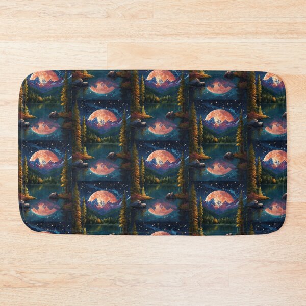 Item preview, Mountains at Night designed and sold by RaF71PrO.