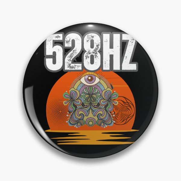 Item preview, 528HZ music  Love Frequency Music Psychedelic Eye Spiritual Sound Healing Solfeggio designed and sold by Jt41.