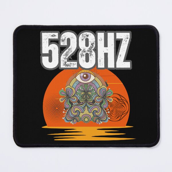 Item preview, 528HZ music Love Frequency Music Psychedelic Eye Spiritual Sound Healing Solfeggio designed and sold by Jt41.