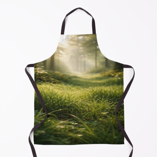 Item preview, Serene Forest Meadow with Sun Rays – Nature Photography designed and sold by DesignerThreads.