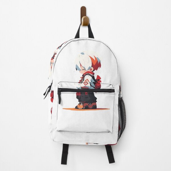 Item preview, Cute Fire and Ice Anime Boy Chibi – Dual Element Anime Style Character designed and sold by Dyan4.