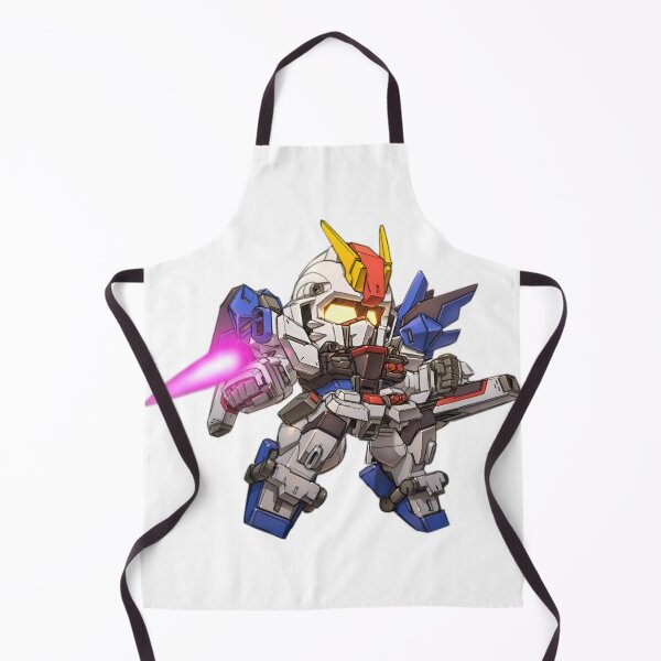Item preview, Cute Chibi Red White Blue Mecha Warrior – Super Deformed Anime Robot Battle Suit designed and sold by Dyan4.