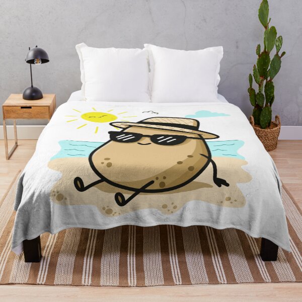 Item preview, Potato On The Beach Summer Vibes designed and sold by Doodle Moon Studios.
