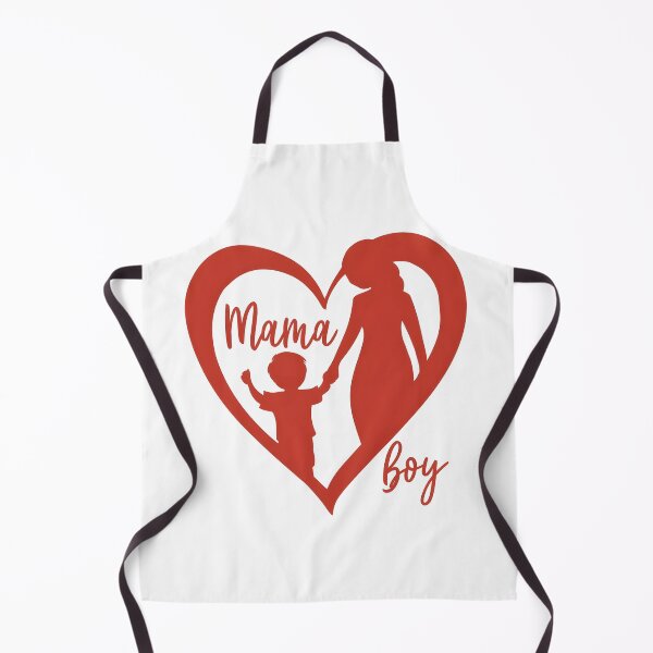 Item preview, Boy Mom Love Design – Mama and Son Heart Bond designed and sold by CyfroweMysli.