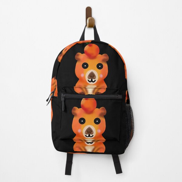 Item preview, Chill Capybara with Yuzu Orange | Cute Kawaii Art designed and sold by HopeAndHustle.
