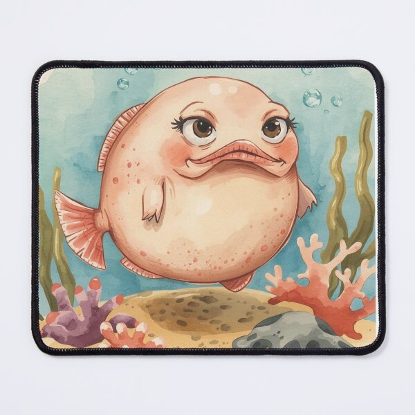 Item preview, Cute Blobfish designed and sold by Aminesnip.
