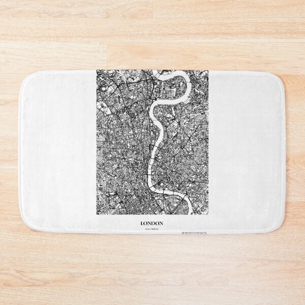 Item preview, London UK Great Britain poster map designed and sold by DopamineDr0p.