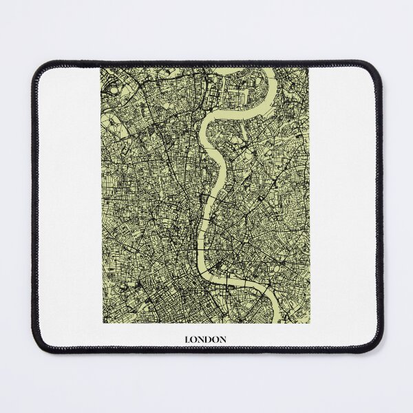 Item preview, London UK Great Britain poster map designed and sold by DopamineDr0p.