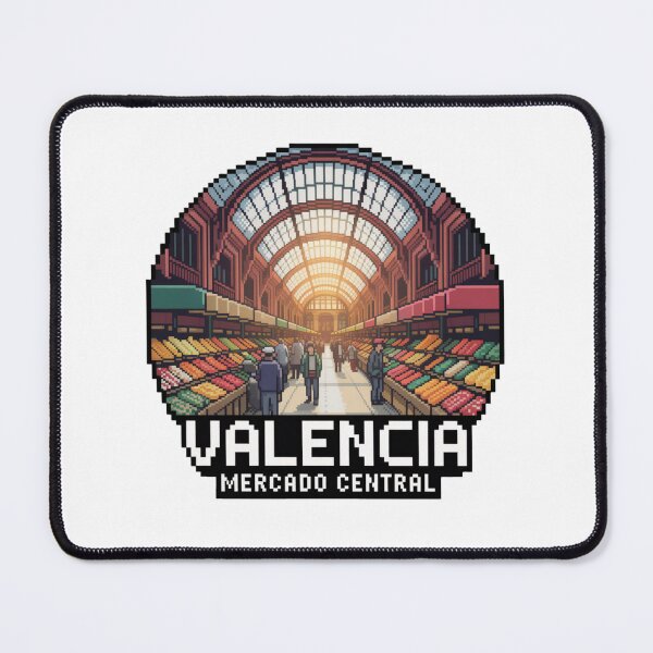 Item preview, Valencia Central Market: Pixel Art Interior Scene designed and sold by CircinusStore.