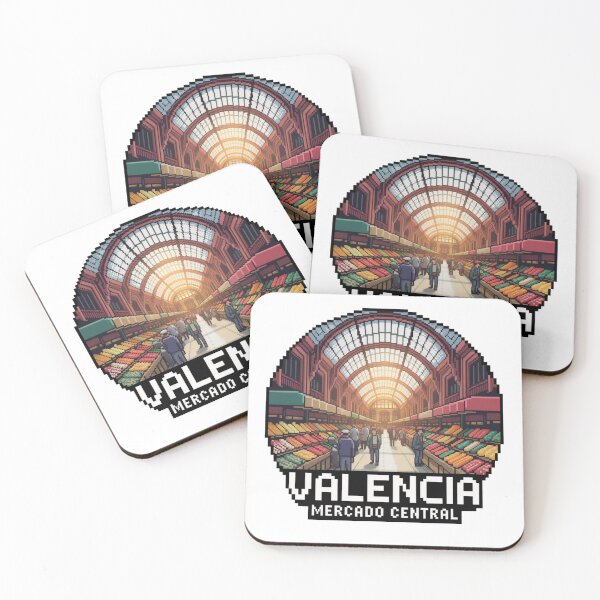 Item preview, Valencia Central Market: Pixel Art Interior Scene designed and sold by CircinusStore.