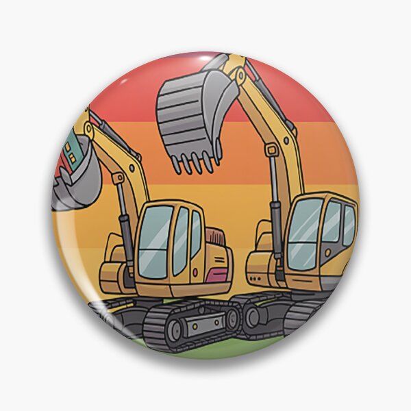 Item preview, Excavator With Books And Playful Slogan designed and sold by SignaturalGen.