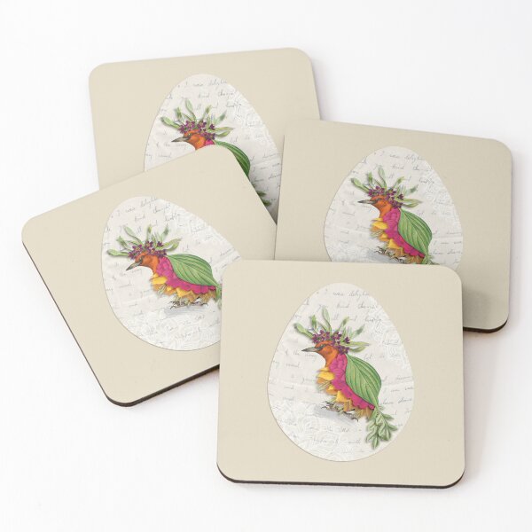 Item preview, Exotic Bird 10 designed and sold by The Blue Window.