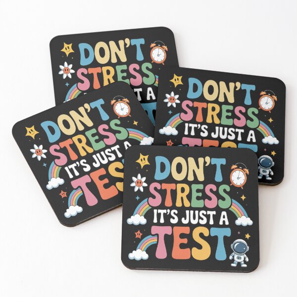 Item preview, Don't stress It's Just A Test Testing Day designed and sold by StuffNestie.