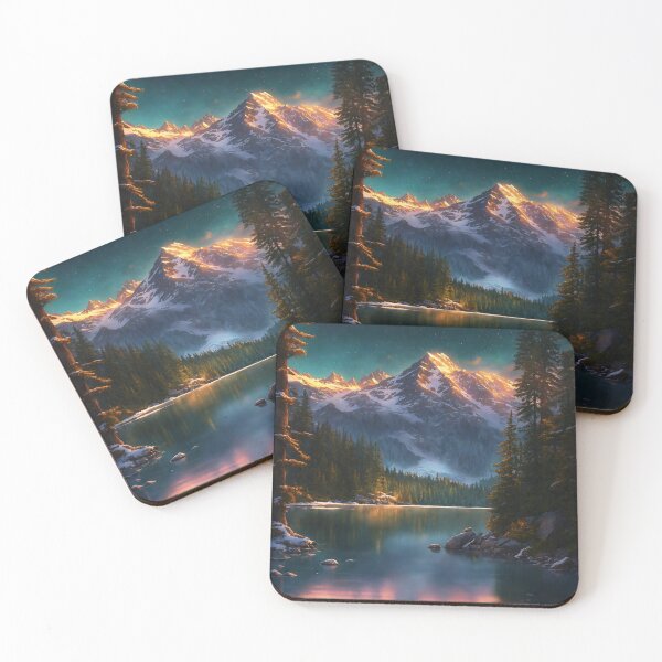 Item preview, Mountains at Night designed and sold by RaF71PrO.