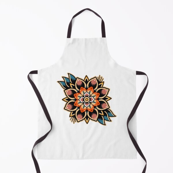 Item preview, Pink and GreenTraditional mandala tattoo designed and sold by DylanBatesArt.