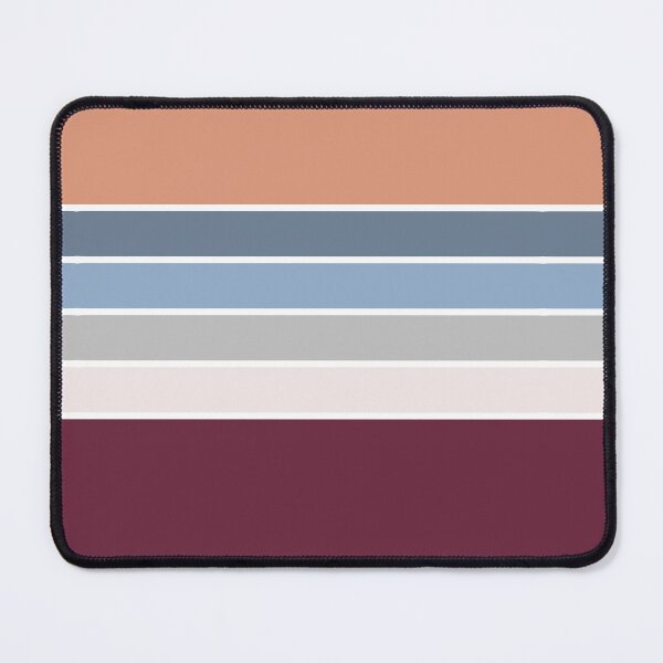 Item preview, Aesthetic Retro Stripes | Orange and Grey designed and sold by ApricityPhrases.