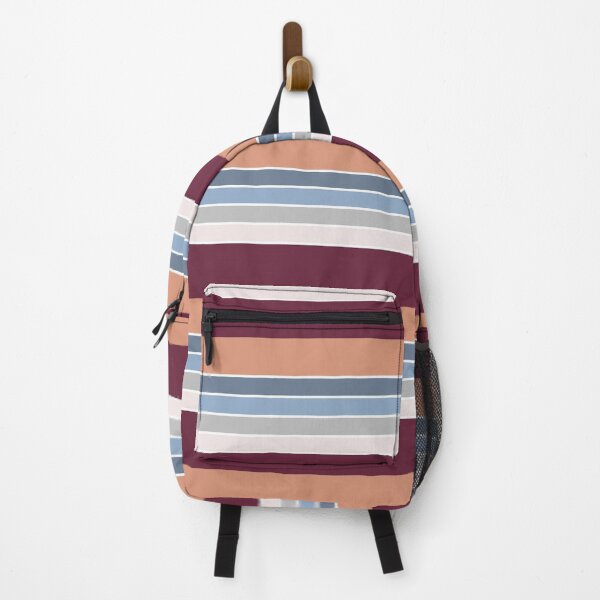 Item preview, Aesthetic Retro Stripes | Orange and Grey designed and sold by ApricityPhrases.
