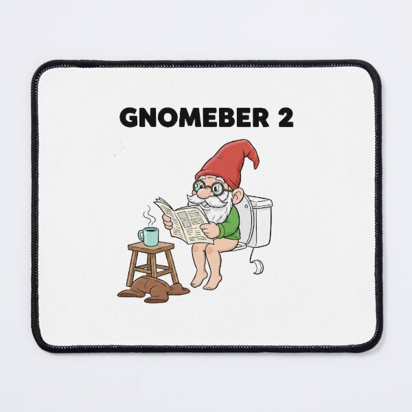 Item preview, Gnomeber 2 Funny Bathroom Gnome Reading Newspaper designed and sold by Moriarty's Digital Visions.