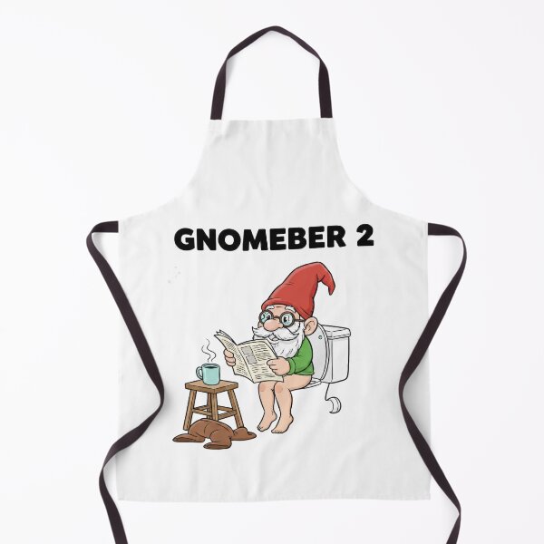Item preview, Gnomeber 2 Funny Bathroom Gnome Reading Newspaper designed and sold by Moriarty's Digital Visions.