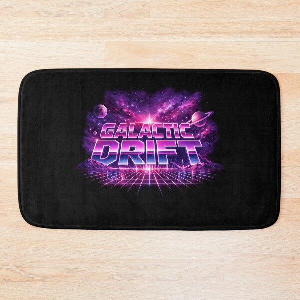 Item preview, Galactic Drift - Retro Synthwave Vaporwave Typography designed and sold by MKreative Studio.