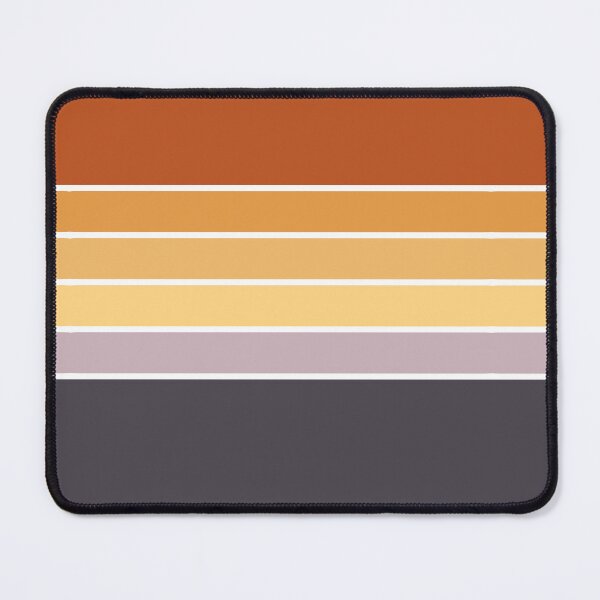 Item preview, Aesthetic Retro Stripes | Orange and Mauve designed and sold by ApricityPhrases.