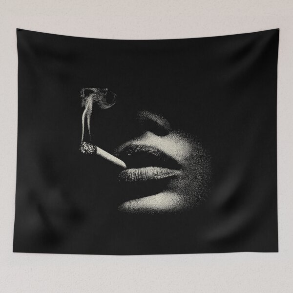 Item preview, Vintage Low Key Smoking Lips designed and sold by k3rstman1.