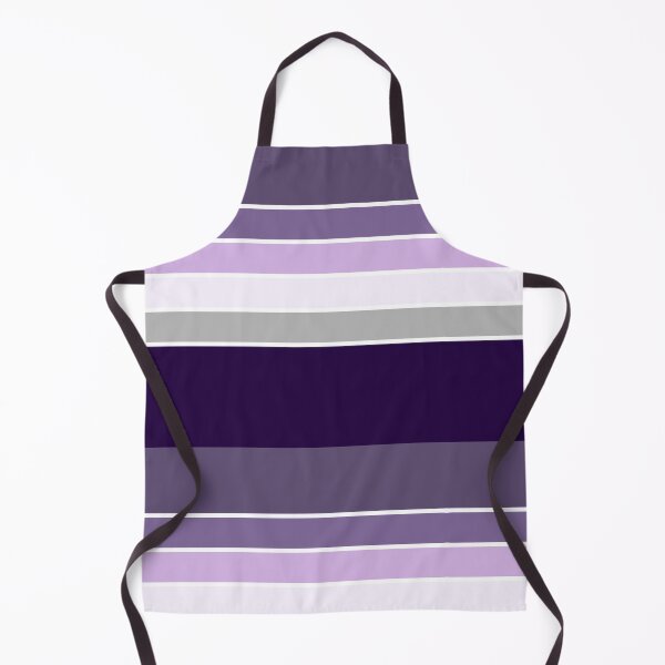 Item preview, Aesthetic Retro Stripes | Purple and Grey designed and sold by ApricityPhrases.