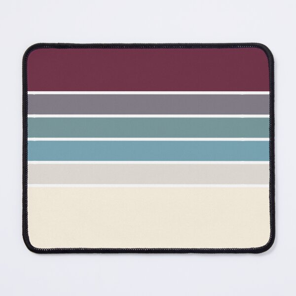 Item preview, Aesthetic Retro Stripes | Teal and Beige designed and sold by ApricityPhrases.