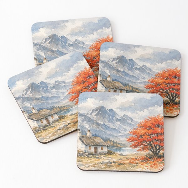 Item preview, House in front of mountain scenery designed and sold by Sigtrix.