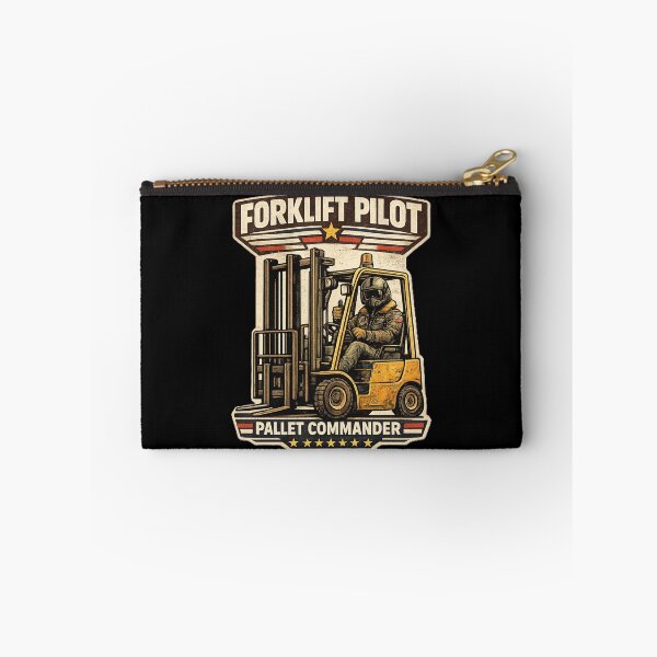 Item preview, Forklift Pilot Pallet Commander Vintage Forklift Driver Design designed and sold by RetroNibylander.