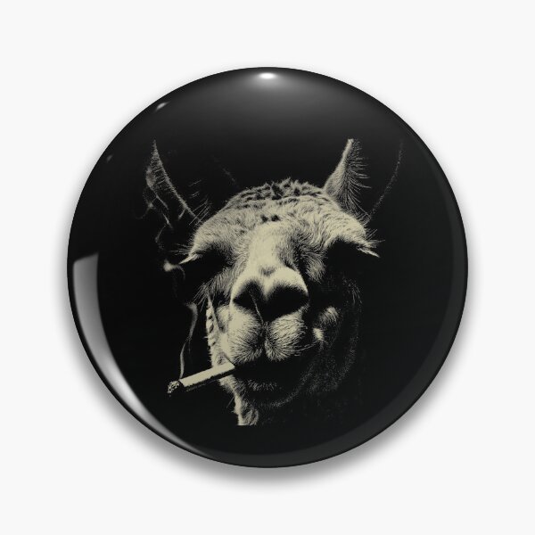 Item preview, Cool Llama Smoking Cigarette Low Key designed and sold by k3rstman1.