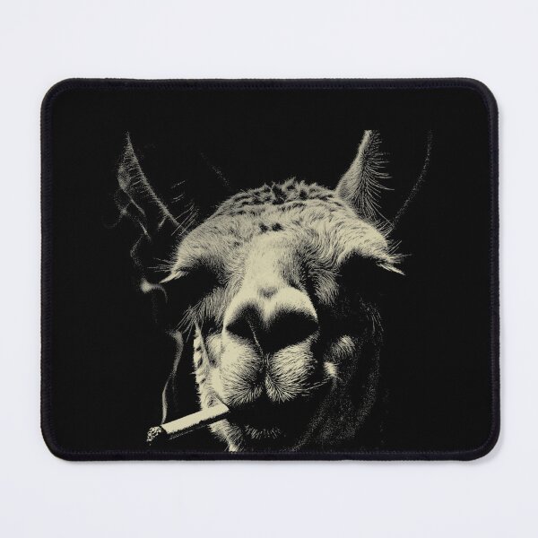 Item preview, Cool Llama Smoking Cigarette Low Key designed and sold by k3rstman1.
