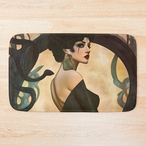 Item preview, Elegant Gothic Woman Dark Art Nouveau Portrait designed and sold by Shoot-The-Moon.