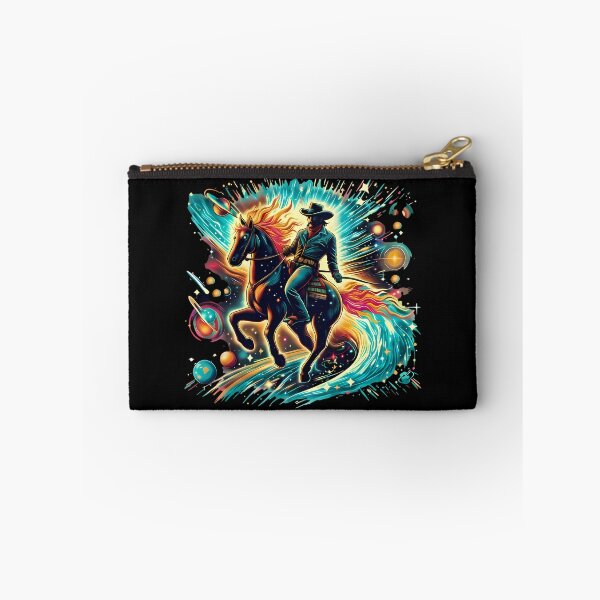 Item preview, Lone Rider of the Galaxy – Cosmic Cowboy Space Western Design designed and sold by Art-Arcade6.