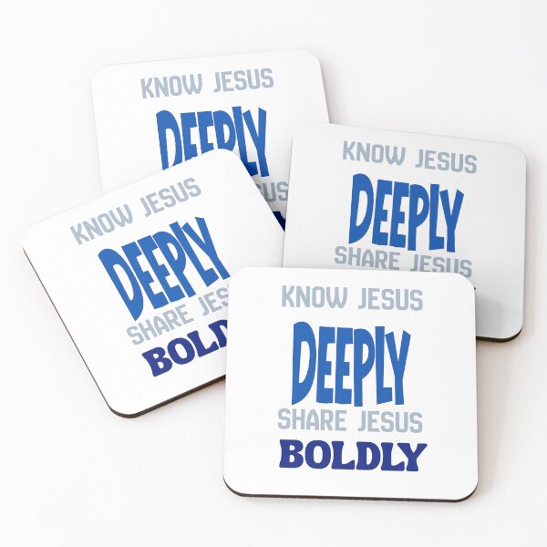 Item preview, Know Jesus Deeply (Blue) designed and sold by CursiveCat.