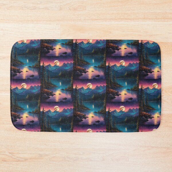 Item preview, Mountains at Night designed and sold by RaF71PrO.