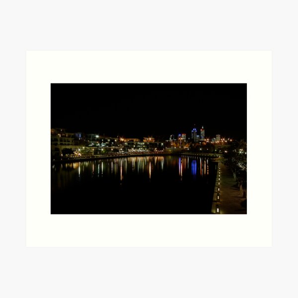 Item preview, EAST PERTH @ NIGHT designed and sold by FLYINGSCOTSMAN.