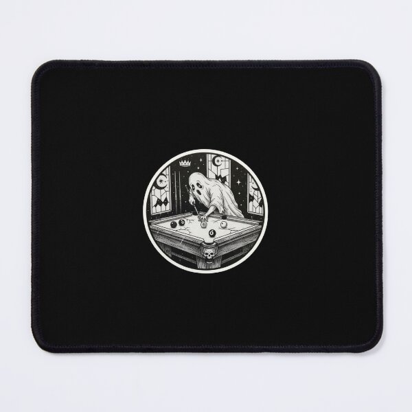 Item preview, Ghost Playing Pool – Spooky Billiards Night designed and sold by Darkness Hole.