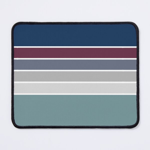Item preview, Aesthetic Retro Stripes | Grey and Blue designed and sold by ApricityPhrases.