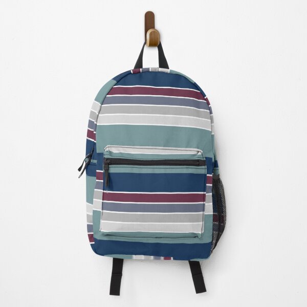 Item preview, Aesthetic Retro Stripes | Grey and Blue designed and sold by ApricityPhrases.