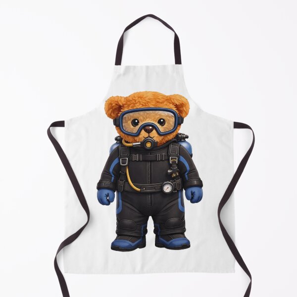 Item preview, Cute Scuba Diver Teddy Bear - Ocean Explorer Gift ? designed and sold by CuteBear87.
