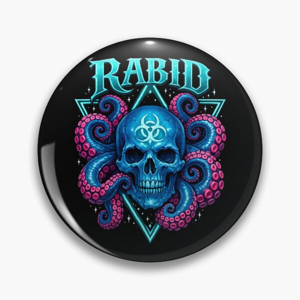 Item preview, Rabid Skull With Octopus Tentacles – Dark Ocean Gothic Horror designed and sold by SidTastic .