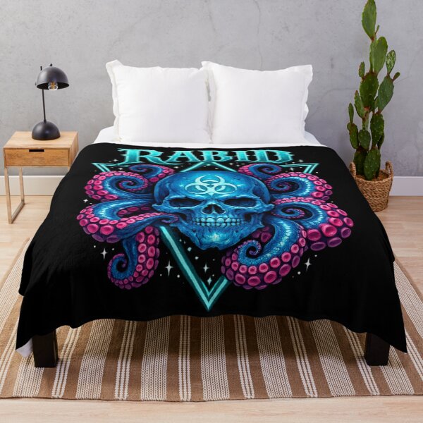 Item preview, Rabid Skull With Octopus Tentacles – Dark Ocean Gothic Horror designed and sold by SidTastic .