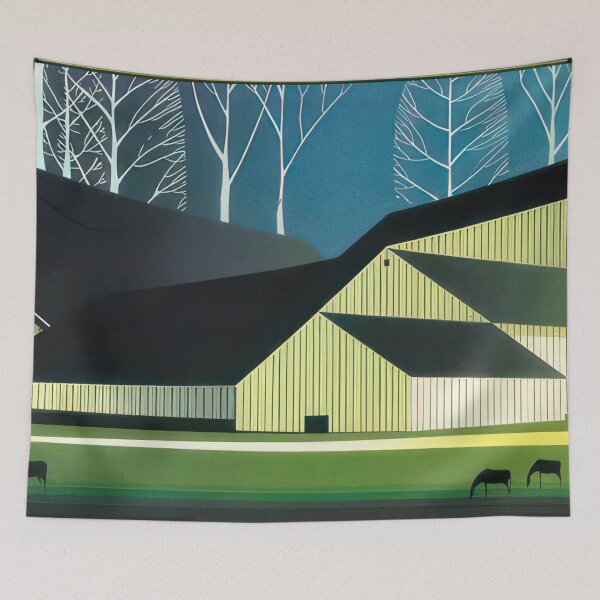 Item preview, American Barns   Magic Realism - Magic Realism designed and sold by kg07-.