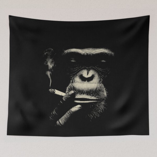 Item preview, Low Key Monkey Face Smoking Cigarette designed and sold by k3rstman1.