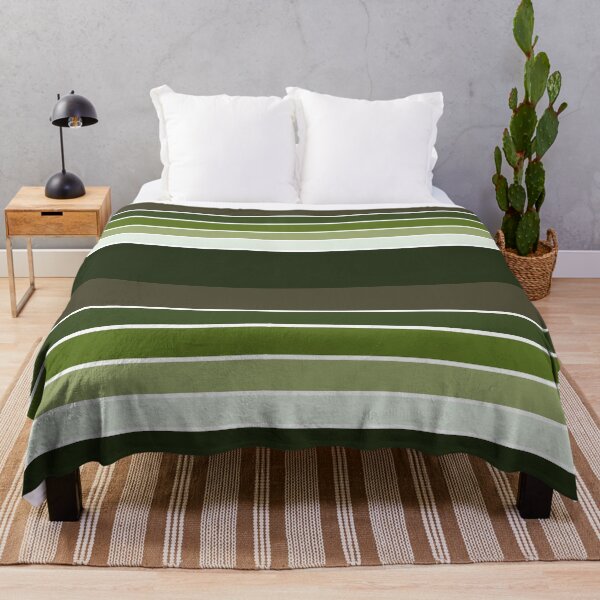 Item preview, Aesthetic Retro Stripes | Green and Olive designed and sold by ApricityPhrases.