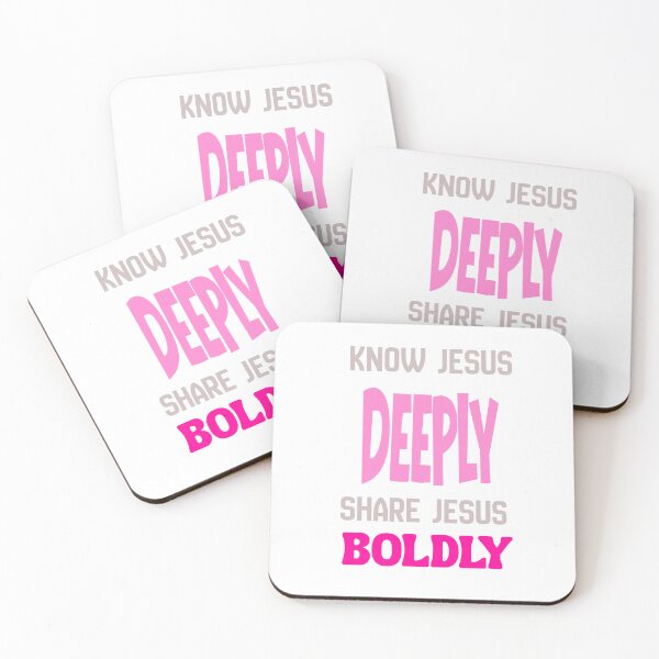 Item preview, Know Jesus (Pink) designed and sold by CursiveCat.