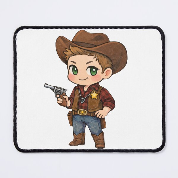 Item preview, Cute Cowboy Dean Winchester Chibi Supernatural designed and sold by Reyxava.