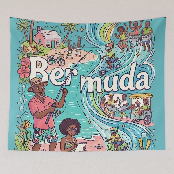 Item preview, Island Rhythms & Pink Sand Soul ​ designed and sold by LineLoo.